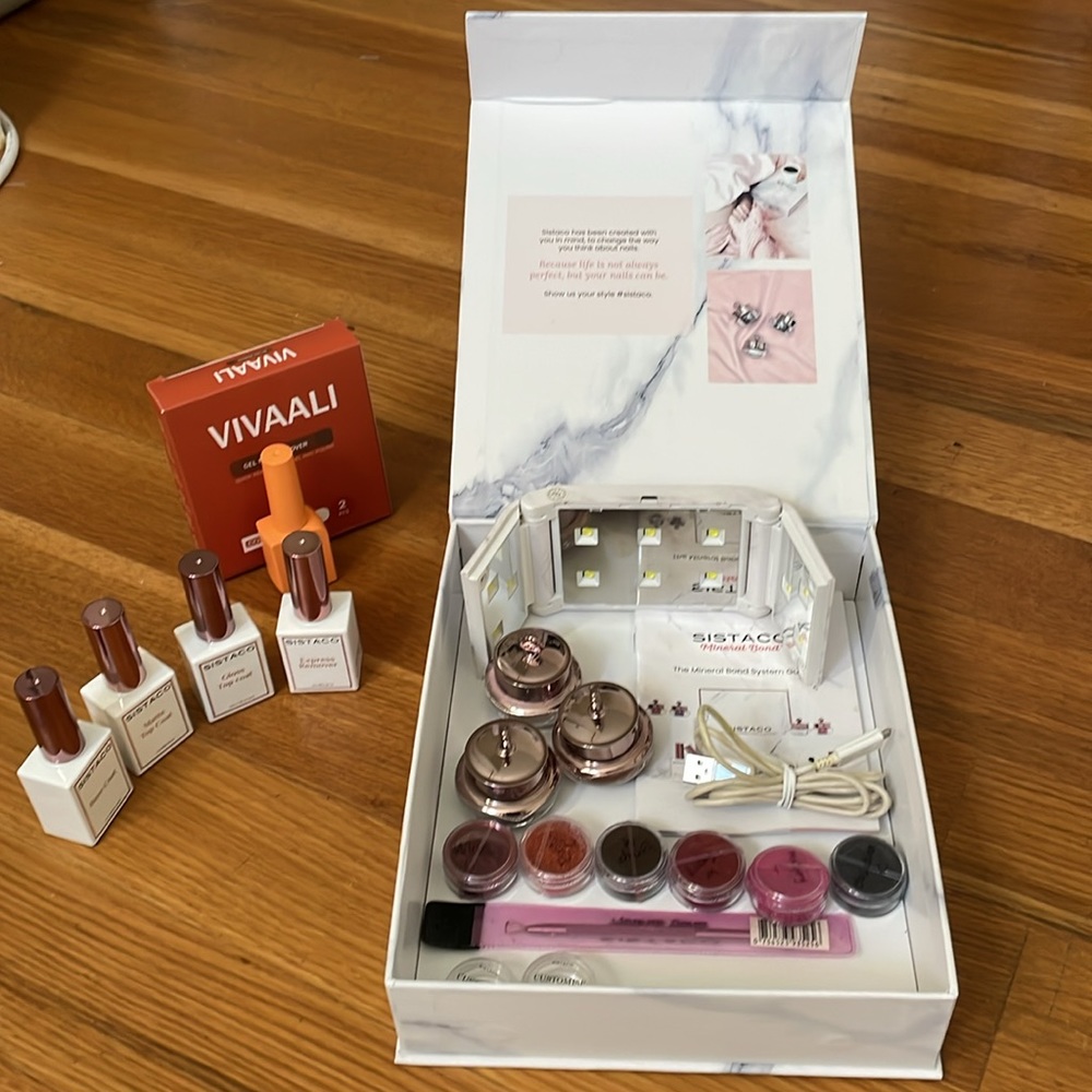 Sistaco Mineral Bond Nail Kit **Large Bundle!